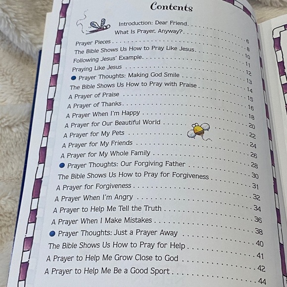 My Prayer Journal by Karen Hill Hardback Book for Kids Ages 5-9 NWT - Picture 4 of 5